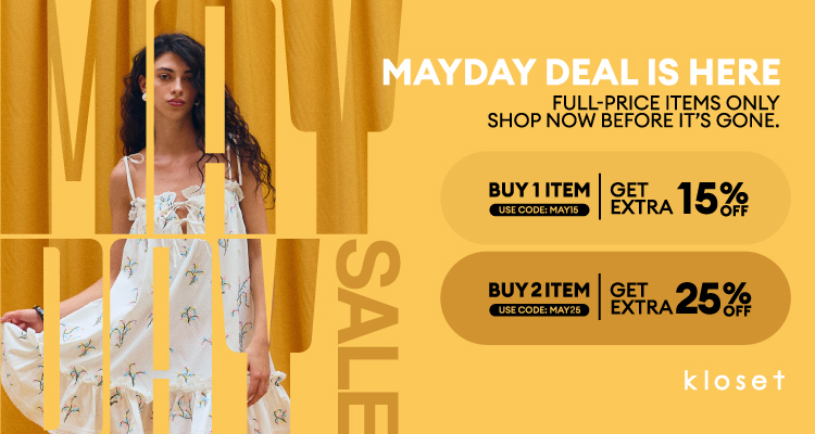 MAYDAY 25% off