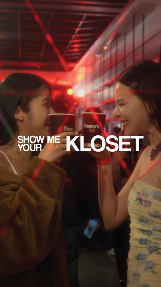 Show me your kloset | Holiday Party  Party mode: ON! 
A toast to bold style and a little extra sparkle.  @klosetdesign
@curvistanbangkok
@dewarsclub
@infinitemedia_th  #DewarsClub
#MartiniThailand
#CurvistanBangkok
#KlosetHolidayParty
#klosetkreator