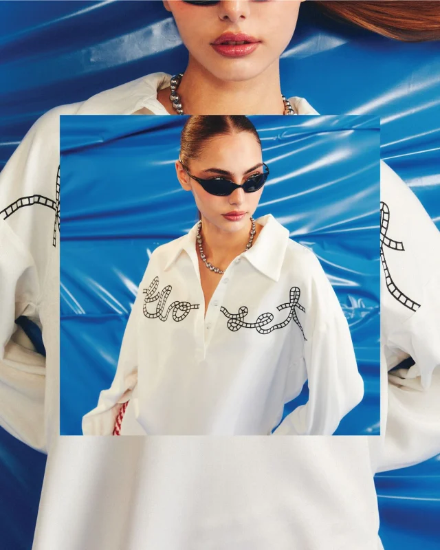 The old money style in a white shirt.  #klosetSS25