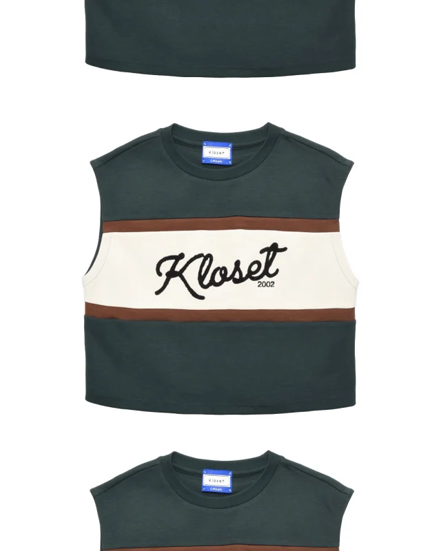Colorblock Crest Top🩵🍏  Green or Blue? which one’s your vibe?  #klosetLS25 #OnandOn