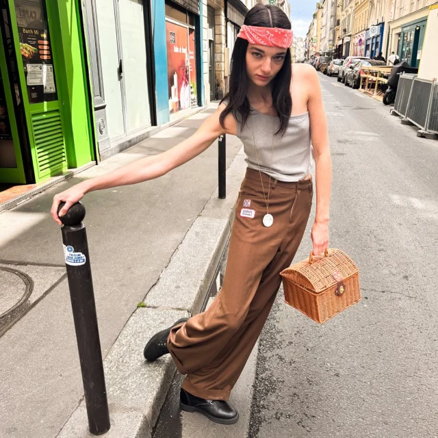 Shades of Chic 🩶🤎 Gray & brown, the perfect pair for a casual day.  #klosetLS25 #OnandOn