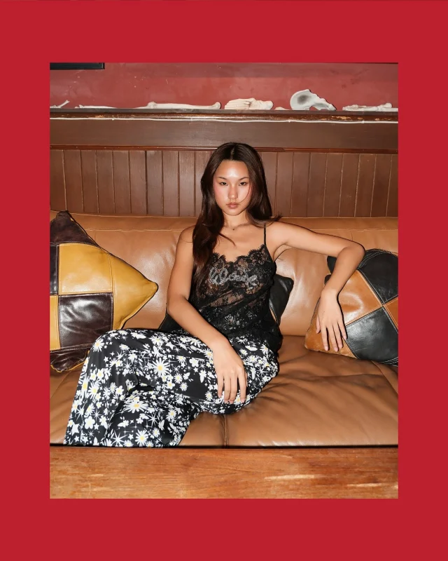 Wrapped in black and a whisper of femininity — the subtle spirit of Halloween.  #KlosetPF25 #withoutfear