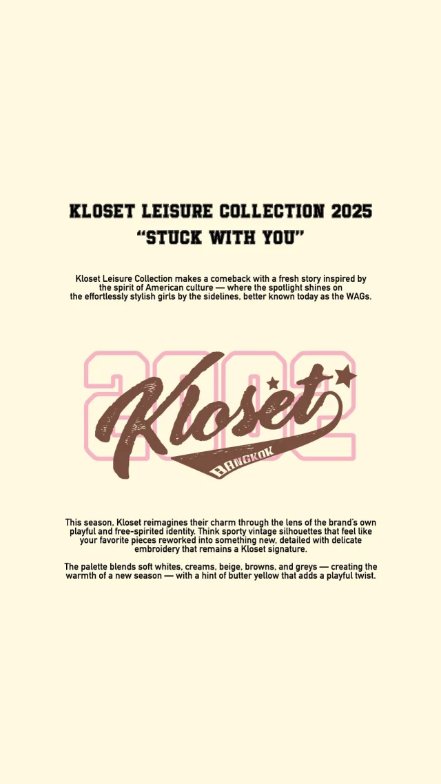 Prepping the perfect look to cheer for your favourite team. Game day energy is in the air. 🏈  Get ready !!! Kloset Leisure Collection drops this November 11.