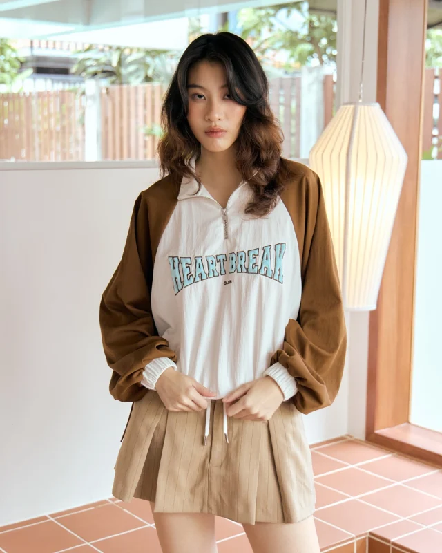 Serving soft sport vibes today.
Heart Break Quarter-Zip Pullover available now.  #KlosetLS25 #stuckwithyou