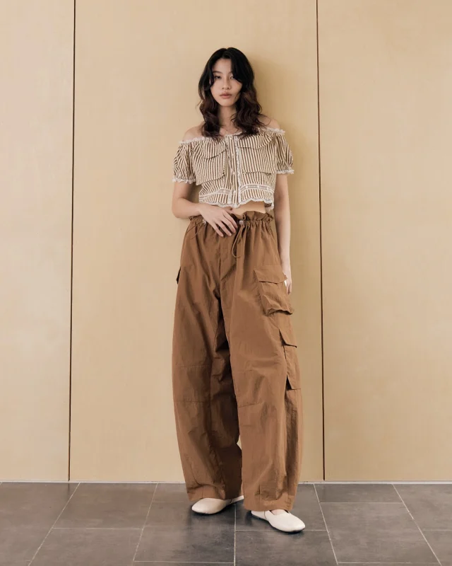 A relaxed blend of texture and movement.  #KlosetLS25
#Stuckwithyou