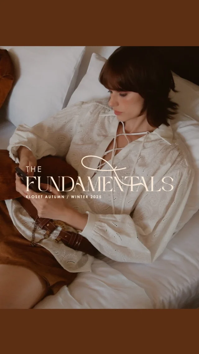 Days may change, but style remains. 
Kloset brings timeless Western touches into today’s everyday life.  Stay tuned for the upcoming drop.  #KlosetAW25
#KlosetTheFundamentals