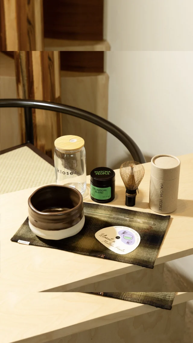 There’s always room for matcha, pretty outfits and bestie moments.  #KlosetAW25
#KlosetTheFundamentals