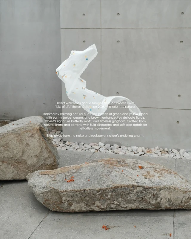 Step away from the noise and rediscover nature’s enduring charm.  #KlosetRS26
#KlosetKissofLife