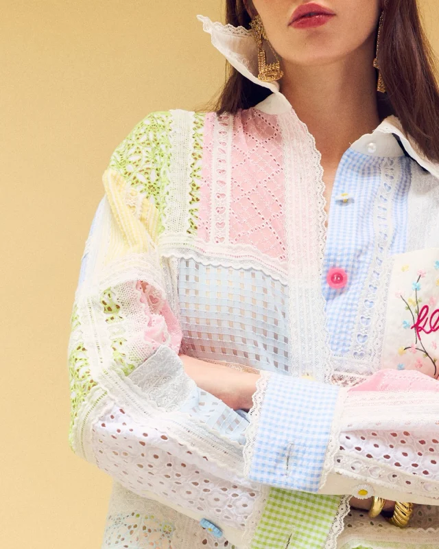 Crafted with time and intention — beginning with soft pastel fabrics, each piece carefully selected, layered with an array of delicate laces, and brought together into something truly special, made to be treasured this summer.  #KlosetSS26
#KlosetLettingGo