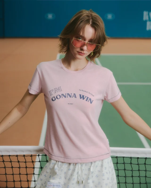Pastel palette, competitive spirit. 
Serving soft tones with a winning mindset in the “Win Spirit” tee — where sporty energy meets feminine ease.  #KlosetLS26
#KlosetAtYourBest