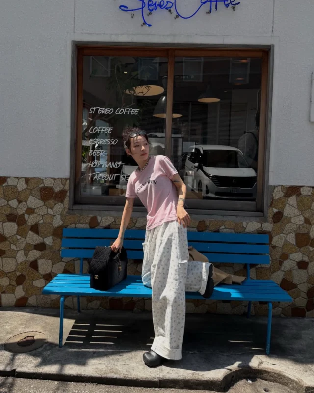 Feeling in love with @dewkl wearing Kloset Win Spirit T-Shirt and Varsity Floral Pants.  #KlosetLS26
#KlosetAtYourBest