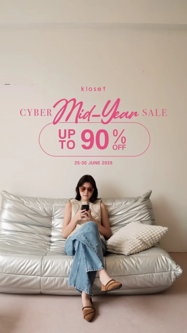When shopping is your cardio 🏋🏼‍♀️ 
วอร์มนิ้ว ออกกำลังแขน กดช้อปเลยที่  ลดสูงสุด 90% ลดใหญ่กลางปี
ที่ klosetdesign.com  #klosetcybermidyearsale