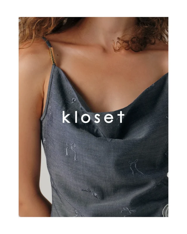 Look a little closer — there’s a ribbon to discover.  #KlosetPF26
#KlosetICantStop