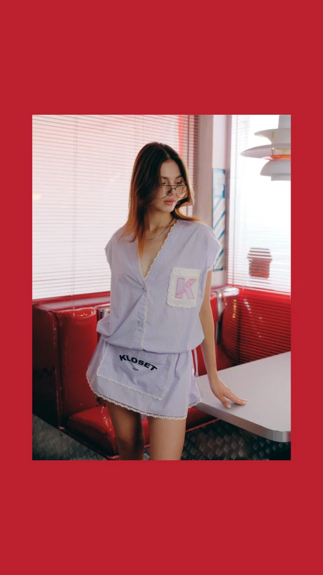 Something’s written on the glass…
Looks like you’ve got a new shift.  Introducing “Gimme More”
Kloset Leisure Collection
Available today.  #KlosetLS26
#KlosetGimmeMore